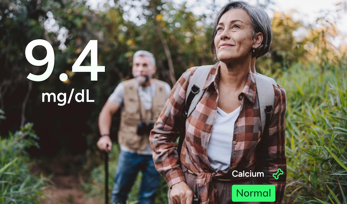 Check in on your bone health by testing markers like calcium levels